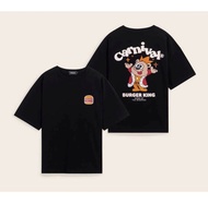 เสื้อยืด Carnival X Burger King Oversize ดำ ขาว Black White โอเวอรไซส