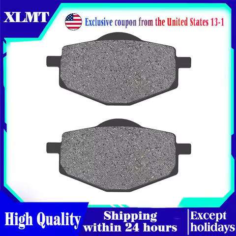 Motorcycle Front & Rear Brake Pads Disks 1 pair for Yamaha DT 125 R / RE (88-04) DT125R DT125 LT101