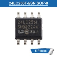 5pcs Original 24LC256I 24LC2561 SOP-8 24LC256-I/SN 24LC256T-I/SN 256K I2C CMOS Serial EEPROM Chip IC