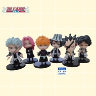 Action Figure Bleach ichigo Toshiro Kenpachi Aizen Uroharo matsumoto Full set contains 6 height 12 c