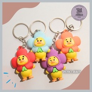GANTUNGAN UPSET DUCK KEYCHAIN RUBBER KEYCHAIN SOUVENIR BAG KEYCHAIN UPSET DUCK CUTE CHEAPEST