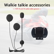 Motorcycle Helmet Intercom Headsets Communication Bluetooth-compatible for V4 V6 Motorcycle Accessor