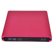 #N/A - USB3.0鋁合金外置DVD刻錄機藍光播放機（紅色）#Q901030290
