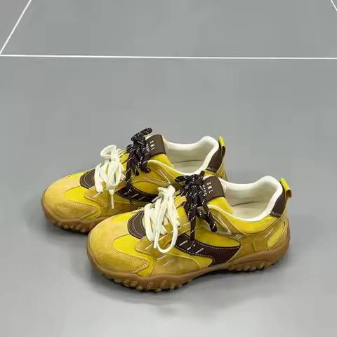 Autumn New trend College style color Matching Versatile Women's Lnternet Celebrity Sports Breathable