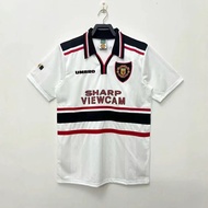 Genuine British Umbro 98/99 Manchester United Away Classic Retro Commemorative Football Uniform Spor