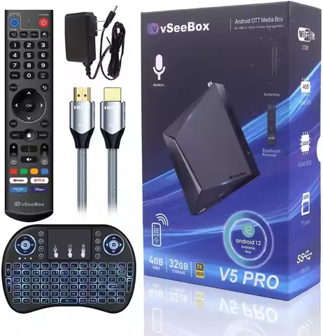 best selling buy 3 and get 2 free vseebox v5 pro
