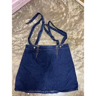 Plus SIZE THAILAND Strap Jeans Skirt Price: RM38 SIZE Waist🌈 38