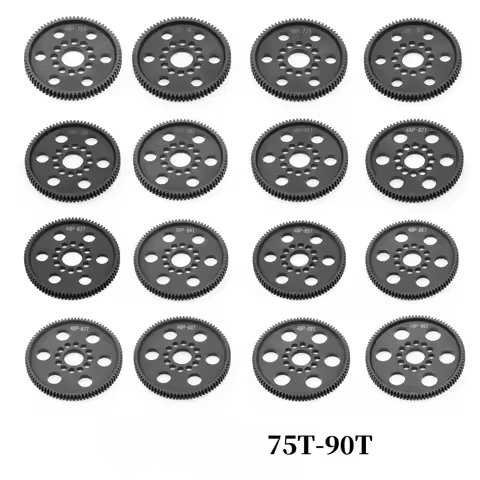 POM 48P Spur Gear Main Gear 75T 78T 82T 85T 88T 90T for 3Racing Sakura S XI XIS CS D4 D5 1/10 RC Car