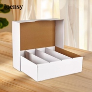 [Ioensy] Trading Cards Box Four Grids Protecting Save Space Organizing Card Collector for