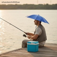 shandaizhi666ae Foldable Head Umbrella Hat Waterproof Windproof Portable Sunshade for Camping Fishin