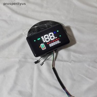 [Prs] Ebike Display Screen 48V 72V LCD Speed Odometer Easy Read for Electric Scooter Traing Adaptabl