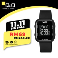 Q&Q Japan by Citizen Jam Tangan Uniseks Unisex Resin Digital Watch M207