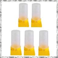 [I O J E] Hive Beekeeping Water Dispenser Bee Hive Entrance Feeder, Beekeeping Tools (5-Pack)
