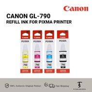Canon GL-790 Refill Ink for PIXMA Printer / BLACK / YELLOW / CYAN / MAGENTA