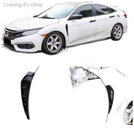 hotsale♨❍Universal Side Fender Vent Air Wing Cover Trim For Honda Civic FC Jazz GK5 City GM6 Type R Design Carbon Fiber