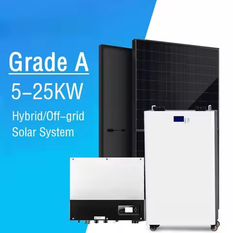 5KW 10KW 15KW 25KW Off-Grid Solar Power System/Home Solar Panel Complete Kit 3000W 5000W 10KW Sun Ba