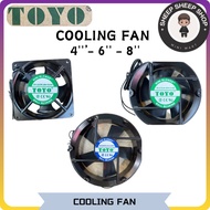 @ TOYO @ *4" *6" *8" Axial Fan with Ball Bearing Cooling Fan TM-120S1B-18W-A240D *18W*32W*44W