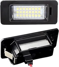 2 PCS License Plate Light LIGHT Number Plate Holder Lamp, for Audi, A1 A4 B8 A5 S5 A6 S6 A7 Q5 TT TT