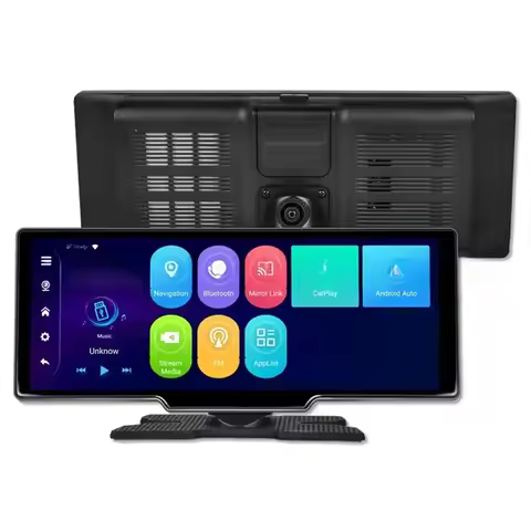 Carplay Dashboard Android Auto 10.26" Android Car Monitor 4+ 64G Dash Cam Camera WIFI Smart Screen P