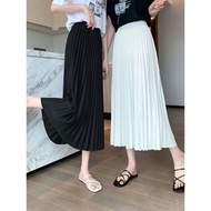 STRUCTURE High Waisted Midi Skirt A-Line Bohemian Maxi Skirts Fashion Flowy Long Skirt 2024