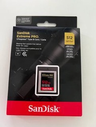 SanDisk Extreme PRO CFexpress Type B 512GB Card