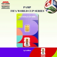Youloong PAMP FIFA World Cup 2026 1g gold bar 999.9GOLD- 7500pcs limited mintage