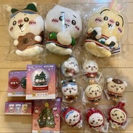 Chiikawa 7-11便利店聖誕一番賞 A賞 B賞 C 賞 D賞 E 賞 公仔掛飾吊飾聖誕樹卡蠟燭膠碟
