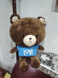 正版標籤 台灣製  Tom Bear 兩隻湯姆熊 18吋大型玩偶 熊熊 熊大 棕熊玩偶娃娃 生日禮物 情人禮物 畢業禮物