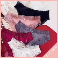 Combo 5 Quần Lót Nữ Ren VIC Chất Thun Lạnh Siêu Mát Quần chip VIC Xuất Âu - Quần Lót Victoria Chất L