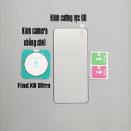 (Orange glass + Screen glass) Find X8 Ultra tempered glass screen protector, tempered glass camera