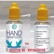 IV MIST HAND SANITIZER 30ML TRAVEL HAND SANITIZER BY IV MIST GEL PEMBASMI KUMAN