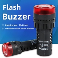 Ad16-22sm Flash Buzzer Buzzer with Light Sound Light Alarm Hole 22MM Alarm
