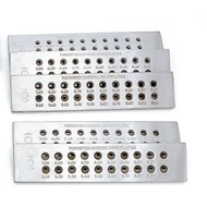 Bentuk Persegi/Separuh Bulat 20/30 Lubang 0.55-3.00mm, Bentuk Bulat 0.26-4.10mm Plat Cabut Wayar Tun