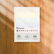 【Maruman】26孔5MM方格彩色活頁紙B5 (原廠正貨)