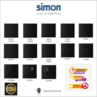 Simon E6 Series Black Switch / Switches & Socket Outlet