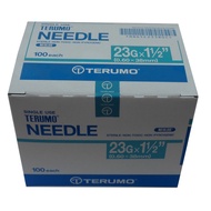 TERUMO NEEDLE 23G X 11/2" - TRM 100 PCS/BOX (TWO BOXES)