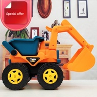 [Ready Stock] mainan excavator dump truck toy excavator toy backhoe toy big truck toys toys excavato