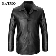 JAKET KULIT ASLI MODEL JAS PRIA / 100% ORI BAHAN KULIT DOMBA A18