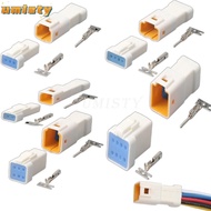 UMISTY JST JWPF Male Female Butt Plug, 2 3 4 6 8 pin JST JWPF Type Automotive Waterproof Cable Conne