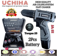 Promo mesin bor baterai UCHIHA 20v tembok besi kayu cordless japan BISA COD