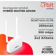 Advan CPE START 4G Modem Wifi Router FREE TELKOMSEL ORBIT 150GB