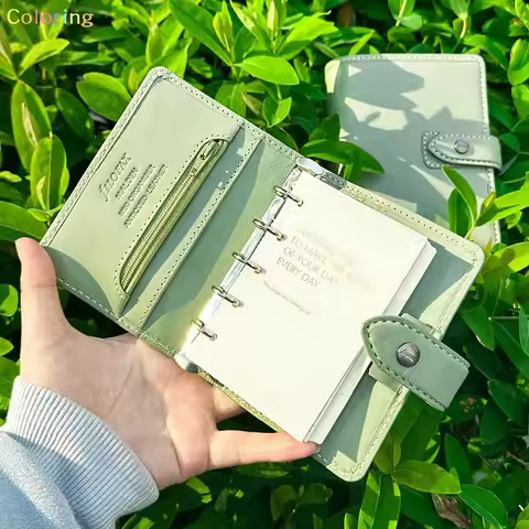 Filofax Malden Organizer Matcha Green Full-grain Buffalo Leather, Luxury Cotton Cream Multilingual W