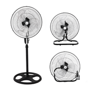 26/30 Inch Industrial Stand/Wall Fan Strong Wind Cooling Stand Floor Fan Kipas Heavy Duty Kipas Indu