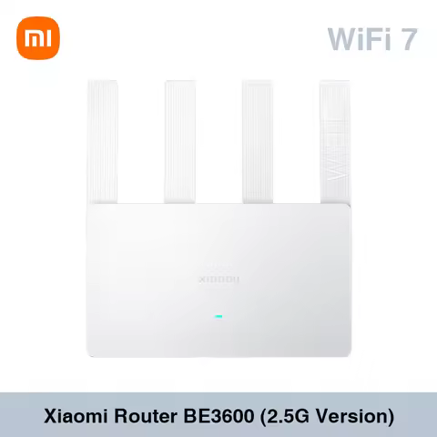 Xiaomi BE3600 Router 2.5G Version WiFi 7 MLO 2.4GHz 5.0GHz Dual Band 3570Mbps Repeater Mesh Networki