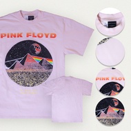 BLAXROXX | PINK FLOYD DARK SIDE OF THE MOON | [PF0002-LAPINK] | เสื้อยืดคอกลมฟิต แขนสั้น | สกรีนลายค