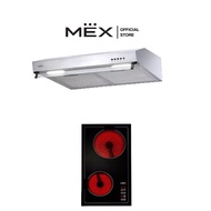 MEX Set Model 2950X60 + HVN632 Standard Electric Stove And Hood