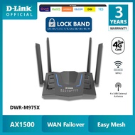 D-Link WiFi 6 4G+ LTE CAT6 Mobile Direct Sim Card Modem Gigabit Router Support Hospot unlimited data