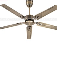 Quạt Trần K6-K8-JTECH IVERTER 5 Cánh Thép Lõi Đồng Chạy ÊmKhông Đèn Động Cơ DC 6 Tốc Độ Gió Có Điều