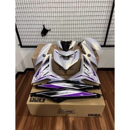COVERSET Y15ZR V1 V2 MX KING W.PURPLE - PEARL WHITE.BLACK