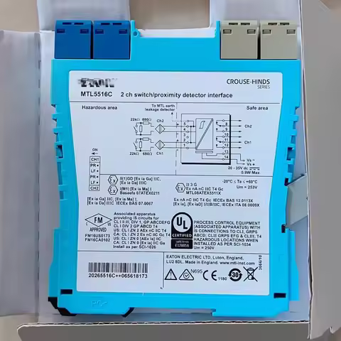 Safety barrier isolator for EATON MTL5516C brand new